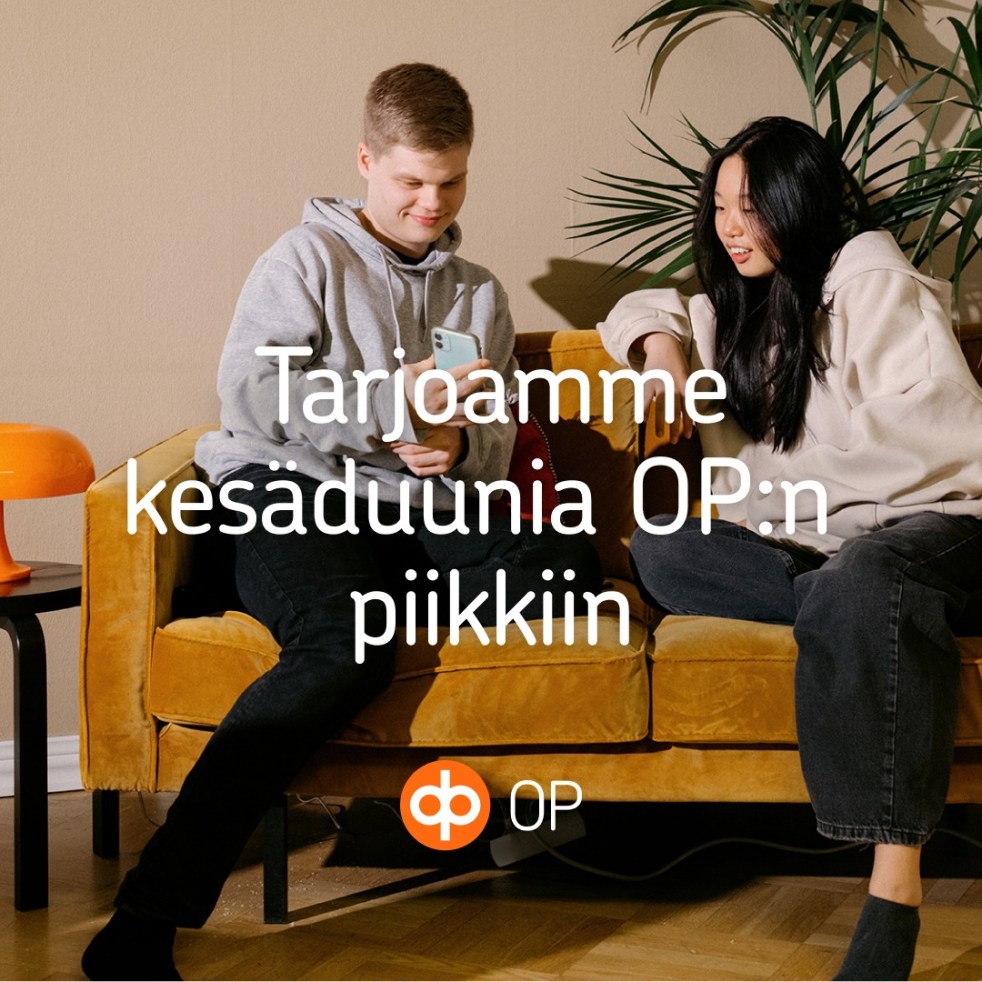 Kesätyö OP:n piikkiin