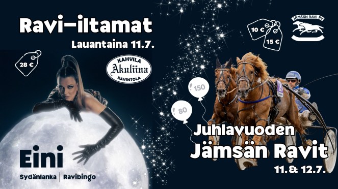 Juhlavuoden ravit ja ravi-iltamat 2026